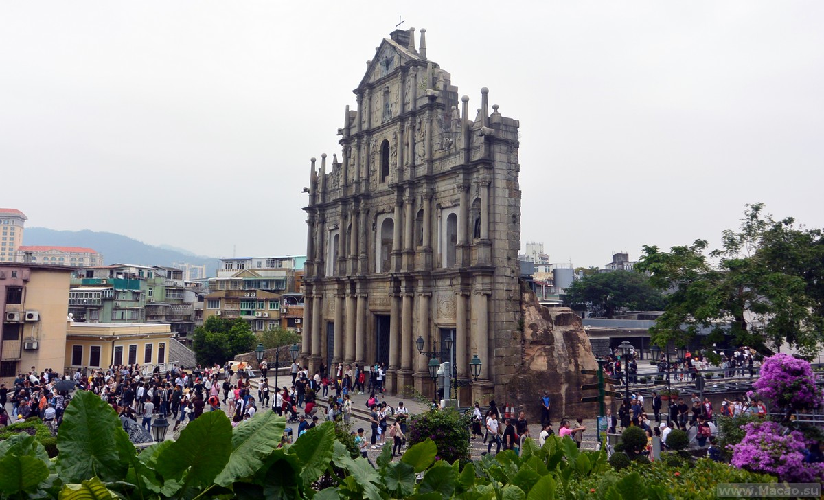 Руины Собора Святого Петра в Макао