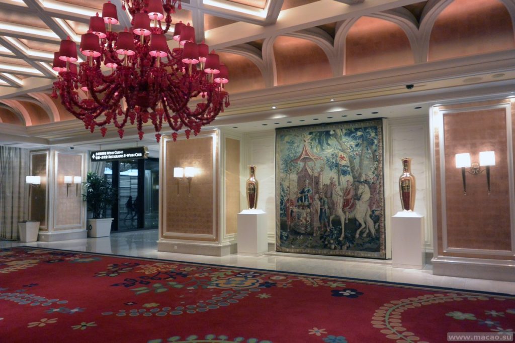 Холл отеля Wynn Macau